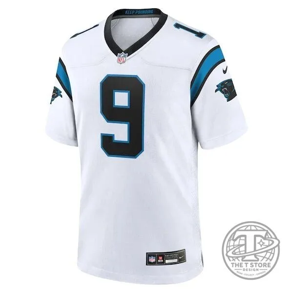 Bryce Young Carolina Panthers White Game Day Football Jersey 6 Bryce Young Carolina Panthers White Game Day Football Jersey