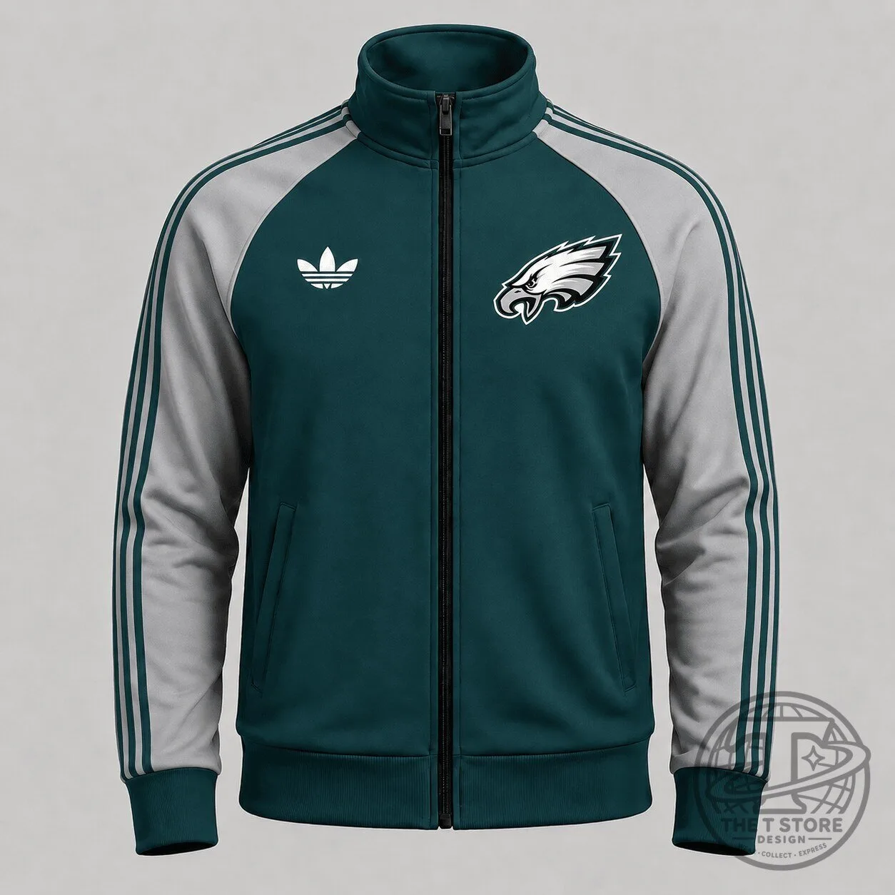 Philadelphia Eagles National Football League Game Day Full Zip Track Jacket