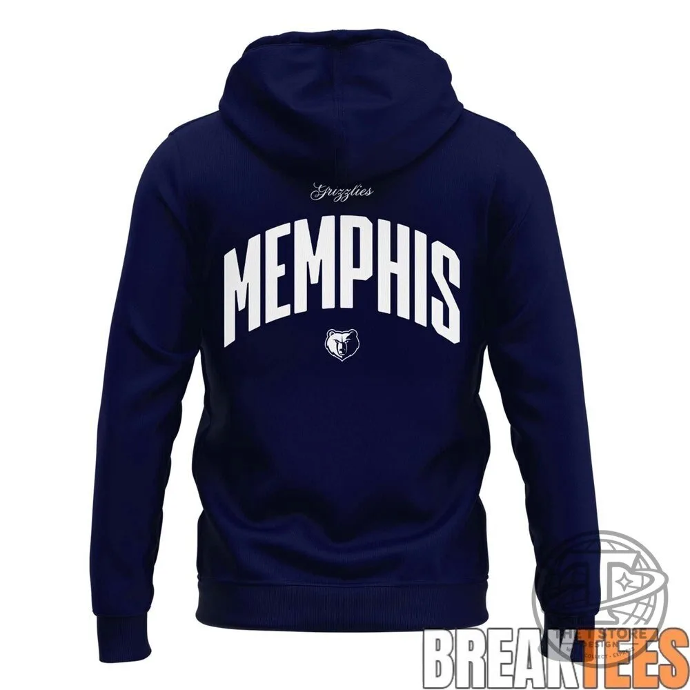 Memphis Grizzlies Ja Morant Nike Navy Blue Pullover Hoodie 7 Memphis Grizzlies Ja Morant Nike Navy Blue Pullover Hoodie