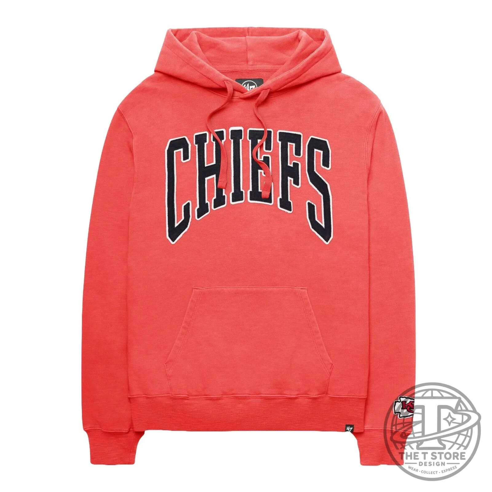 Kansas City Chiefs Red French Terry Pullover Hoodie for Men and Women